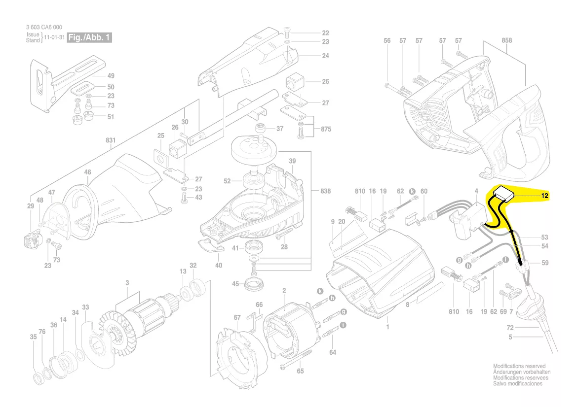 Condensateur antiparasitaire réf. 1 619 PA1 318 BOSCH
